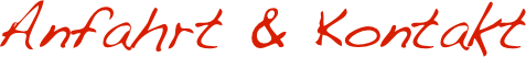 Anfahrt & Kontakt
